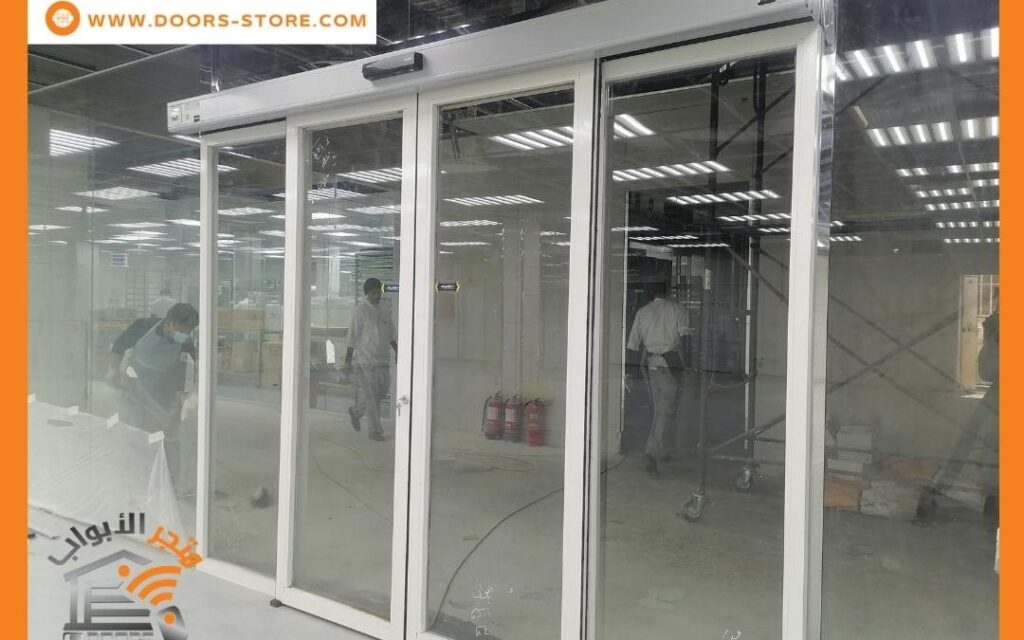 ابواب اتوماتيك زجاجي