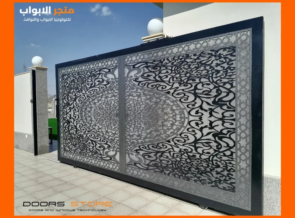 ابواب حديديه خارجيه منزلقه