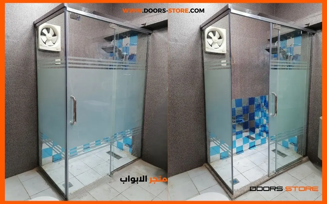 كبينة شاور زاوية