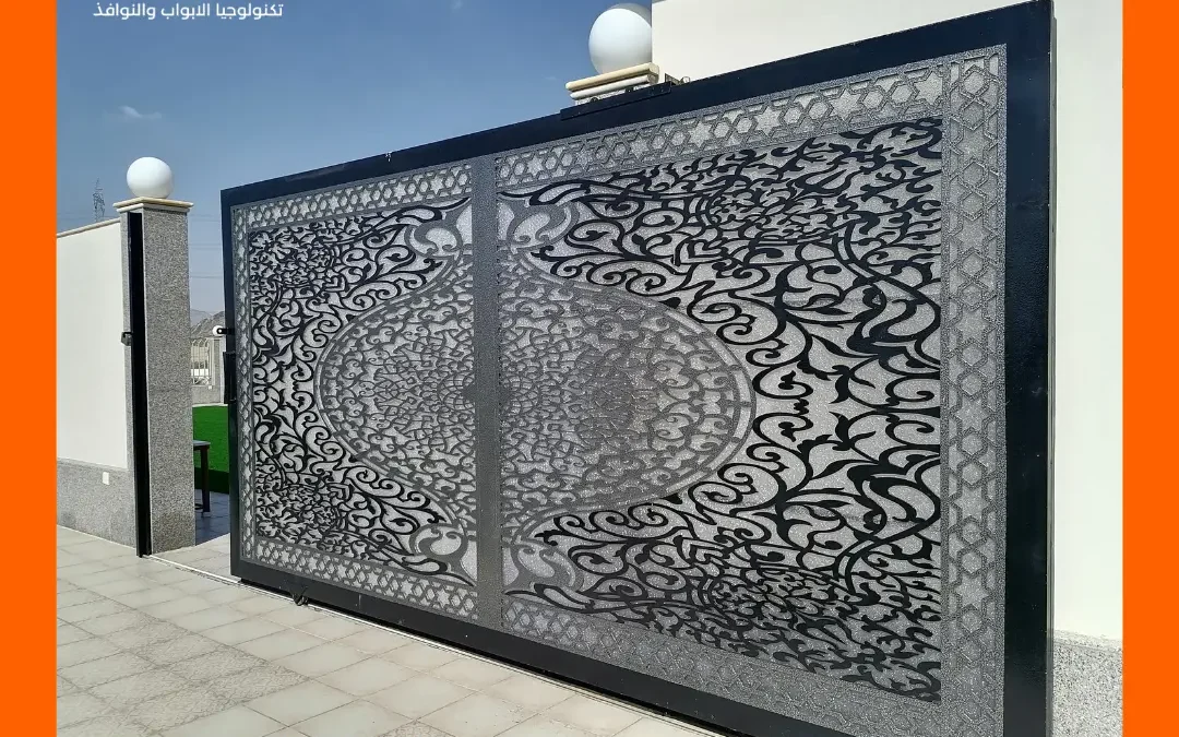 اجدد اشكال ابواب حديد للمنازل بتشطيبات فاخرة تدوم لسنوات