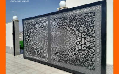 اجدد اشكال ابواب حديد للمنازل بتشطيبات فاخرة تدوم لسنوات